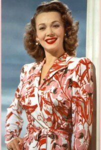 Carole Landis in color 