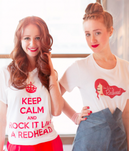 Adrienne and Stephanie Vendetti, rocking it like redheads!